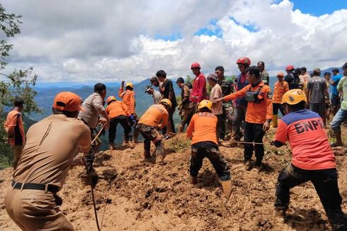 Jumlah Korban Longsor di Luwu Bertambah Jadi 23 Orang