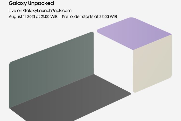 Samsung memastikan akan meluncurkan smartphone lipat terbarunya pada 11 Agustus 2021.