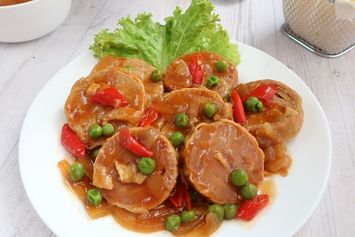 Resep Rolade Saus Nanas, Sajikan dengan Kentang Goreng 