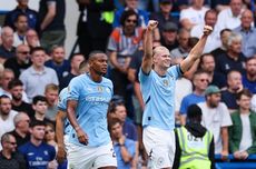 HT Chelsea Vs Man City: Haaland Lewati Cucurella, Citizens Unggul 1-0