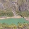 Musim Kemarau, Air Danau Kawah Gunung Kelud Menyusut 3 Meter