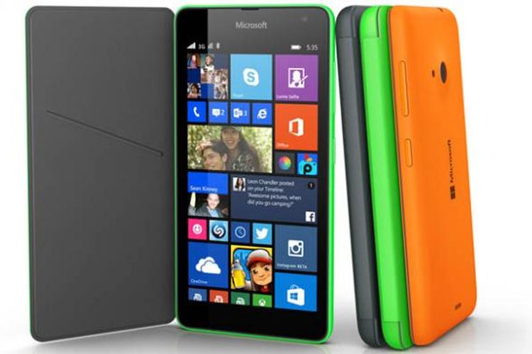 Ponsel pertama Microsoft tanpa brand Nokia, Lumia 535.