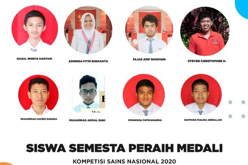 Sukses Raih Prestasi KSN 2020, Sekolah Semesta Buka Beasiswa Prestasi