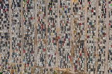 “Kuburan Mobil” di Zhengzhou, Gambaran Mengerikan Kekuatan Banjir China