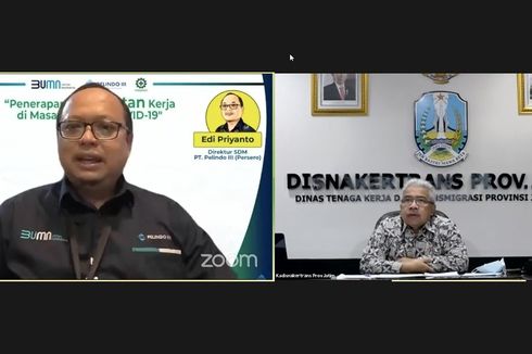 Tutup Rangkaian Kegiatan Bulan K3, Pelindo III Gelar Webinar Kesehatan Kerja