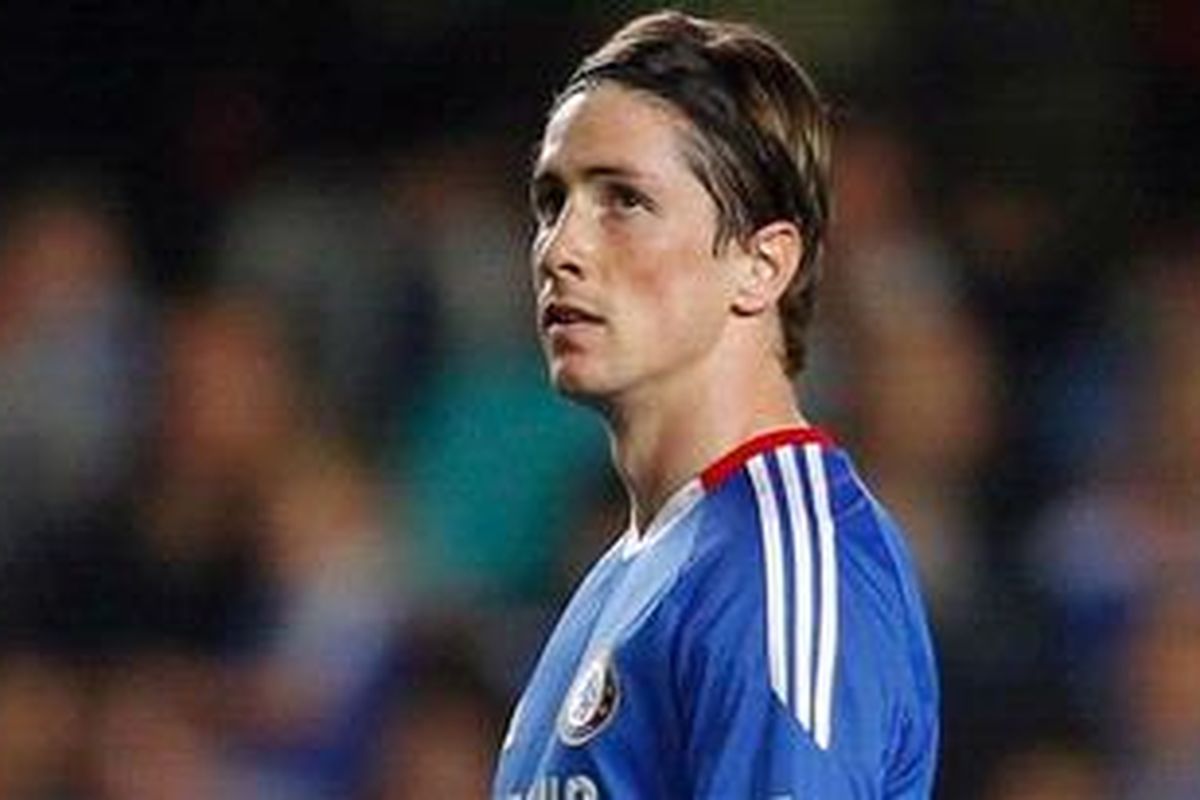 Penyerang Chelsea, Fernando Torres.