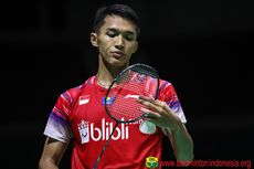 Final Kejuaraan Beregu Asia - Jonatan Christie Kalah, Kemenangan Indonesia Tertunda