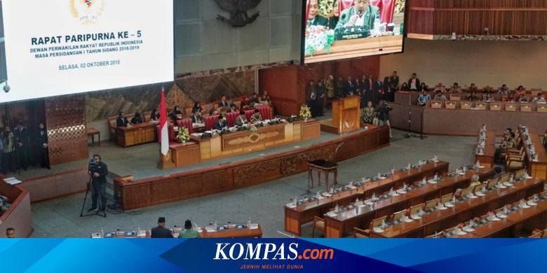 Disiplin Dan Komitmen Kehadiran Anggota Dpr Sebagai Wakil Rakyat Ditagih Halaman All Kompas Com