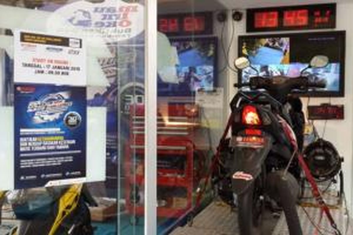 Tes ketahanan Yamaha Mio M3 selama 30 hari non-stop