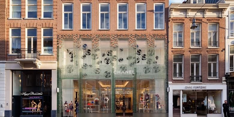 Rumah Kristal Chanel di Amsterdam.