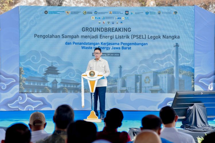 PSEL Legok Nangka Bakal Olah 2.131 Ton Sampah per Hari Jadi Listrik 40,79 MW