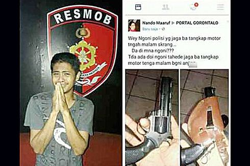 Hina Polisi di Facebook, Seorang Pemuda Dipanggil ke Kantor Polisi