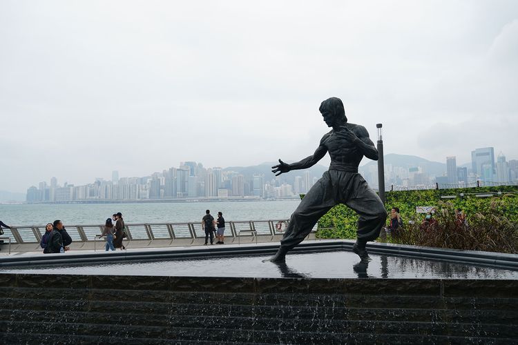 Avenue of the Stars Hong Kong.