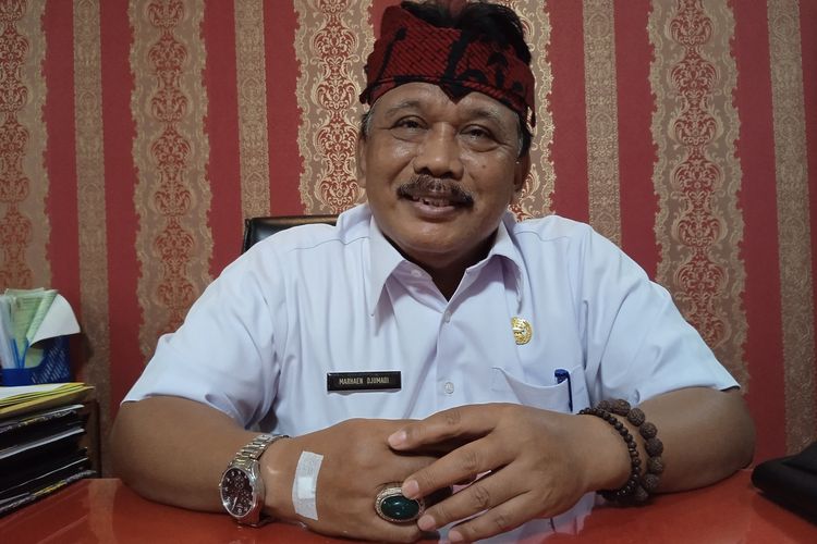 Caption: Plt Bupati Nganjuk, Marhaen Djumadi