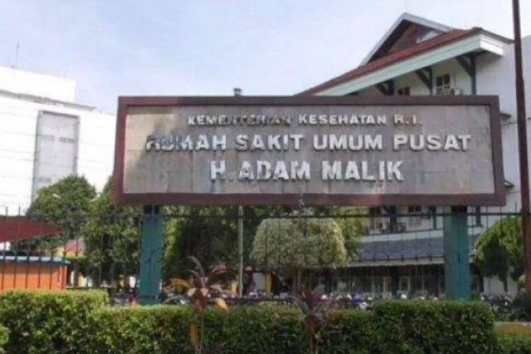 Rumah Sakit Umum Pusat (RSUP) Adam Malik di Kota Medan, Sumatera Utara. 
