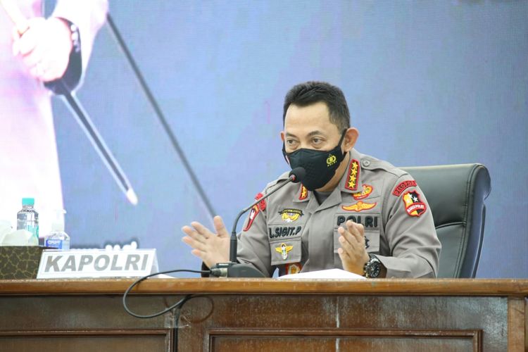 Kepala Kepolisian Negara Republik Indonesia (Kapolri) Jenderal Listyo Sigit Prabowo. Dokumen: Divisi Humas Polri