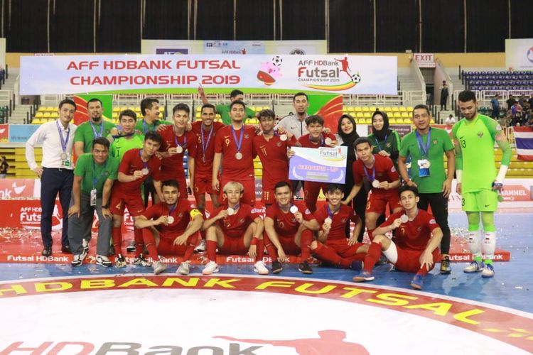 Tim nasional futsal Indonesia menjadi runner-up pada Piala AFF Futsal 2019.