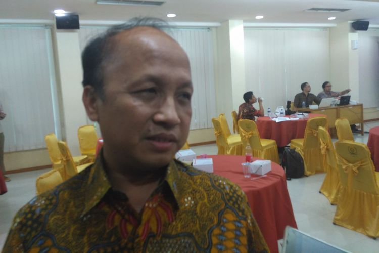 Sekretaris Jenderal Kemendes Anwar Sanusi di Lembaga Administrasi Negara, Jakarta, Kamis (6/4/2017).