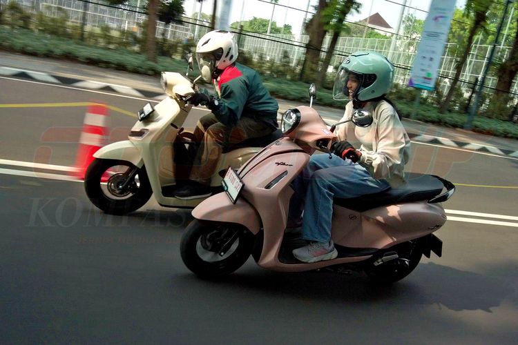 Yamaha Grand Filano dan Honda Stylo