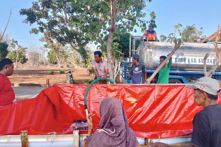 Kekeringan di Sumenep, 1.300 Warga Terdampak, Harapkan Bantuan Tandon Air