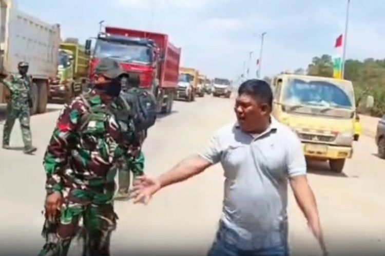 Penjelasan Dandim Kolaka soal Video Viral Perselisihan TNI di Jalan Hauling Pomalaa