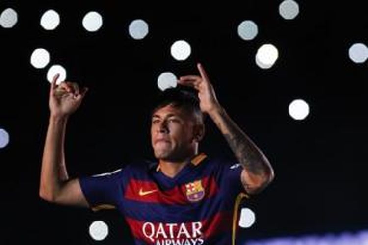 Bintang Barcelona, Neymar.