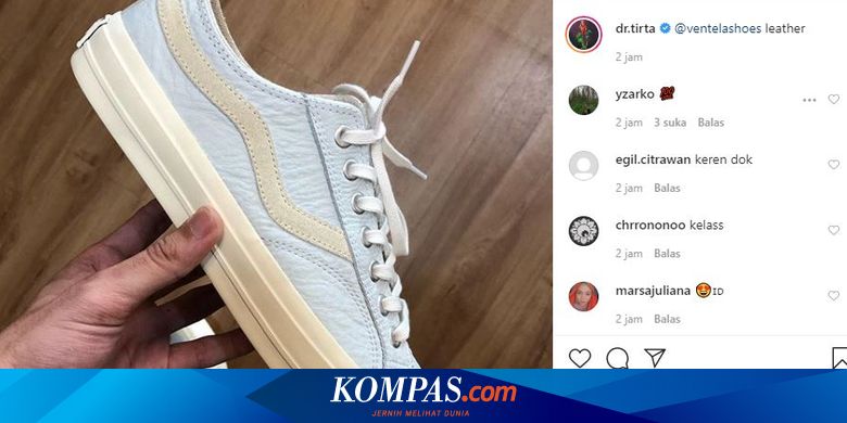  Ventela  Rilis Sepatu  Berbahan Kulit 