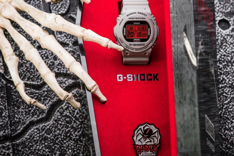 Redback, arloji kolaborasi Sneaker Freaker dan G-Shock DW-5700