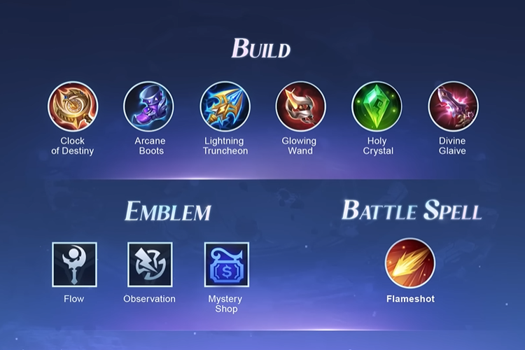 Build item Novaria untuk damage maksimal.