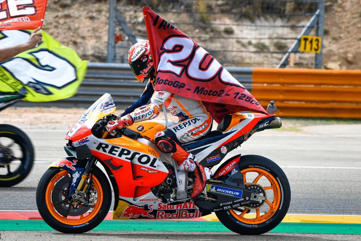 Marquez ingin raih gelar juara dunia MotoGP 2019 di Thailand.