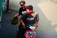 Terekam CCTV, Dua Pemuda Curi Tabung Gas di Warung Ciracas