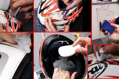 Buat Para Biker, Ini Manfaat Rutin Mencuci Helm