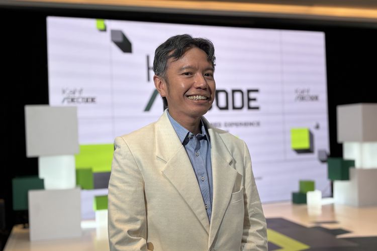 dr. M. Akbar Wedyadhana, Sp.DVE., FINSDV., dalam acara Press Conference Kahf Decode di Hotel InterContinental Jakarta Pondok Indah, Jakarta Selatan, Rabu (26/11/2025).