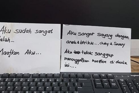 Surat Wasiat Pengusaha yang Tewas Bersama Istri dan 2 Anaknya:  Saya Sudah Sangat Lelah