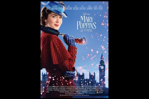 Sinopsis Mary Poppins Returns, Kisah Penyihir Kembalikan Kehangatan Keluarga, Tayang di Disney+ Hotstar