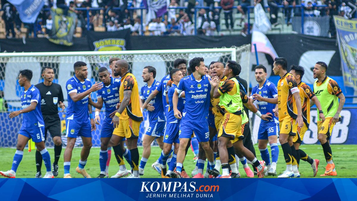 Persib Hadapi Persija dalam Laga Penentu Persaingan Gelar