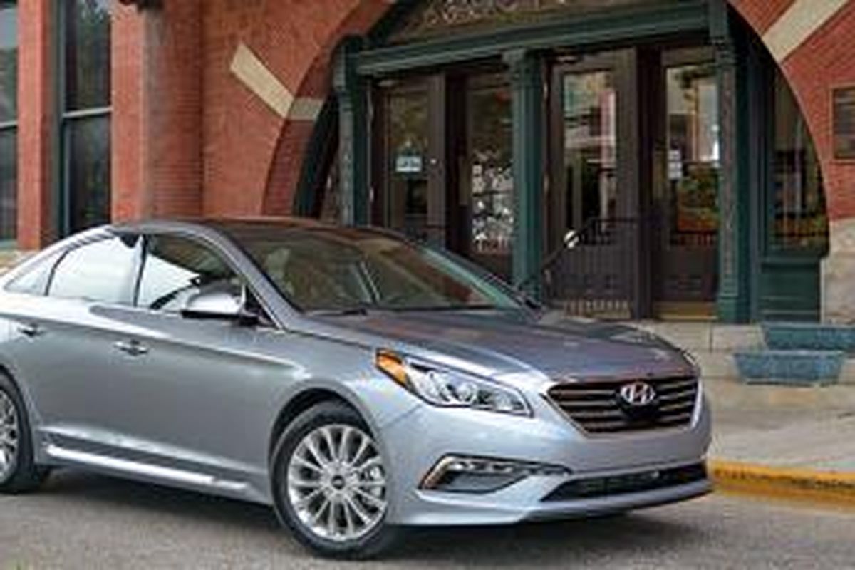 Hyundai Sonata 2015 yang baru 1,5 bulan meluncur di AS.