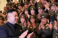 Pejabat Korut Datangi Salon di London yang Pasang Foto Kim Jong Un