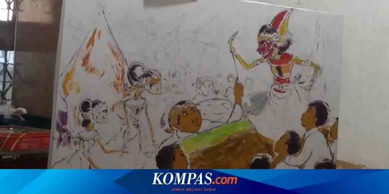 Ini Lukisan Terakhir Mendiang Pak Raden Yang Belum Selesai