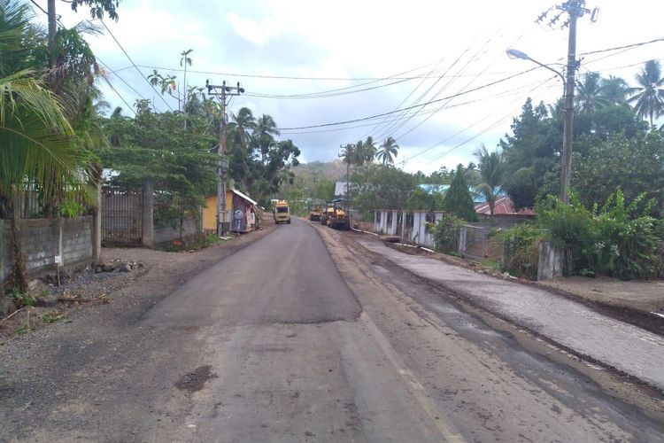 Ditjen Bina Marga melaksanakan program pembangunan jalan di Likupang, Sulawesi Utara, terkait 5 Kawasan Super Prioritas Nasional (KSPN) pariwisata pada 2019.