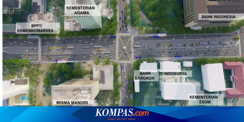 MRT Jakarta Kembali Terapkan Rekayasa Lalin di Jalan MH Thamrin - Vimarsana News