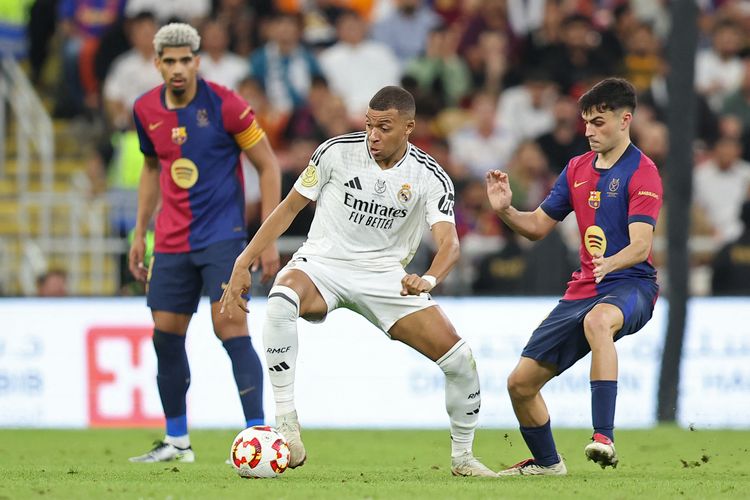 Jadwal dan link live streaming Real Madrid vs FC Barcelona di Liga Spanyol 2025-2026