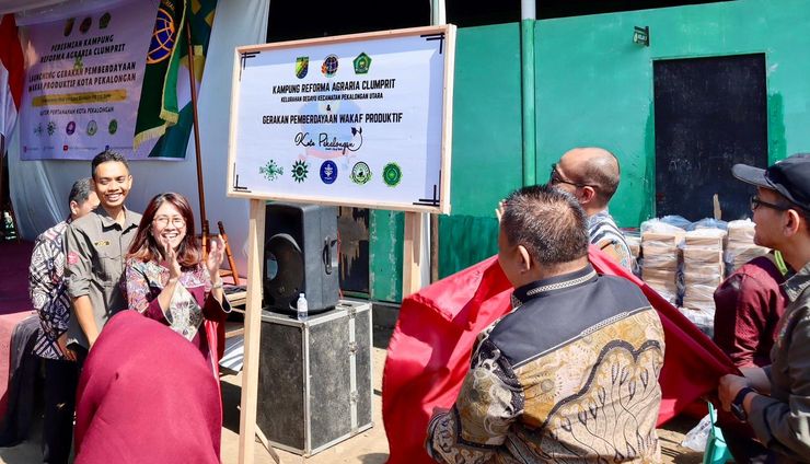Lawan Rob, Warga Pekalongan Manfaatkan Tanah Wakaf untuk Pertanian 