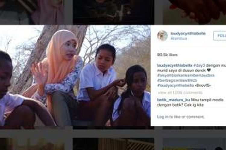 Laudya Cynthia Bella mengunggah foto dirinya bersama para muridnya dalam film terbaru, Aisyah: Biarkan Kami Bersaudara. Shooting film ini dilangsungkan di Dusun Derok, NTT.