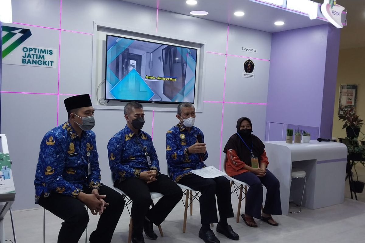 Plt Direktur Utama RSSA, dr Kohar Hari Santoso di RSSA Kota Malang pada Senin (17/10/2022). 