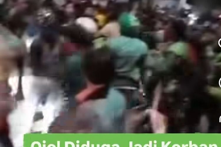 Viral Massa Ojol Ribut dengan 
