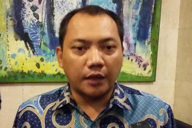 Ketua Bidang Hukum, Advokasi, dan HAM Partai Nasdem Taufik Basari, di Kantor DPP Partai Nasdem, Jakarta Pusat, Kamis (15/10/2015).