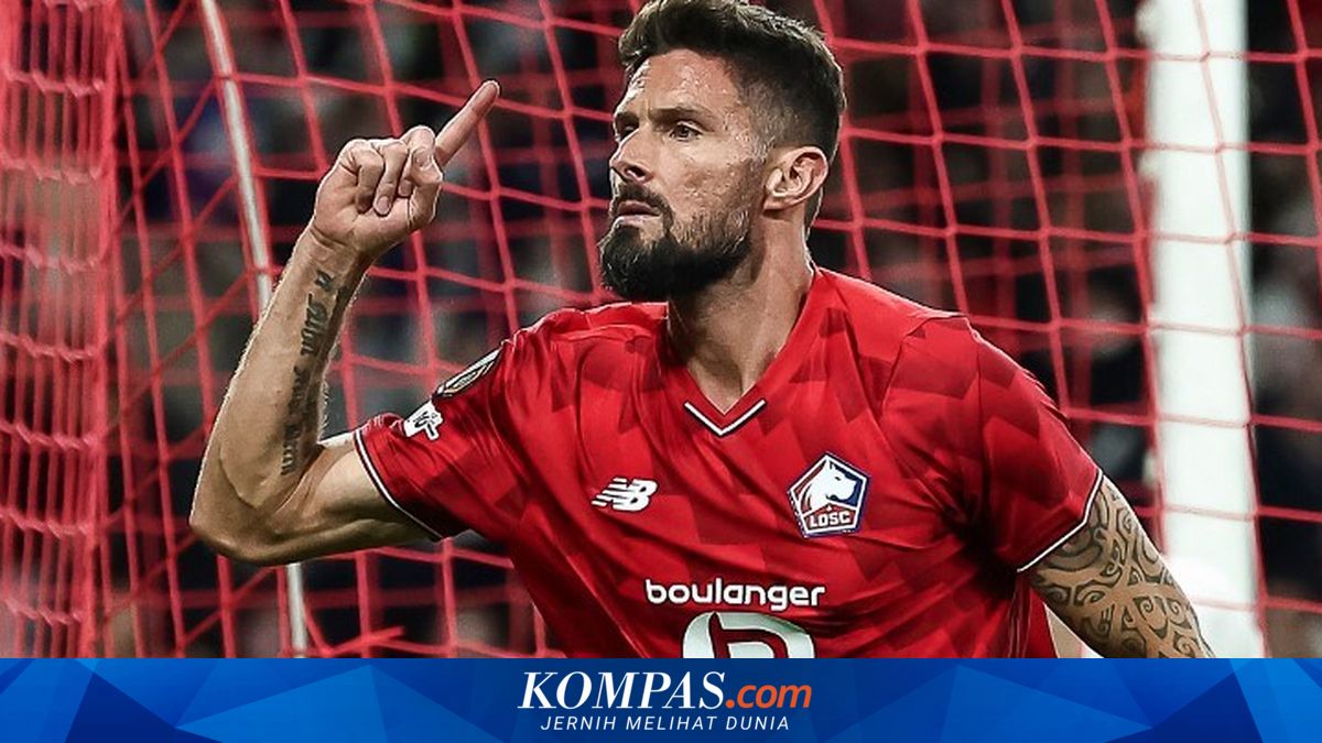 Arsenal Vs Lille: Olivier Giroud Hadapi Laga Emosional di Emirates Stadium
