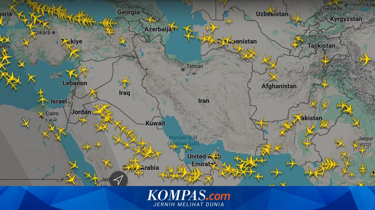 Wilayah Udara Iran Kosong, AS Pertimbangkan Serangan Militer Lagi