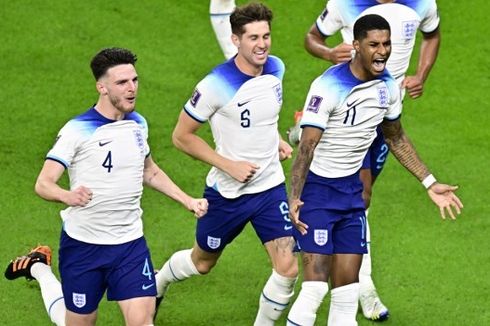 Hasil Wales Vs Inggris 0-3: Rashford 2 Gol, Three Lions ke 16 Besar Piala Dunia 2022